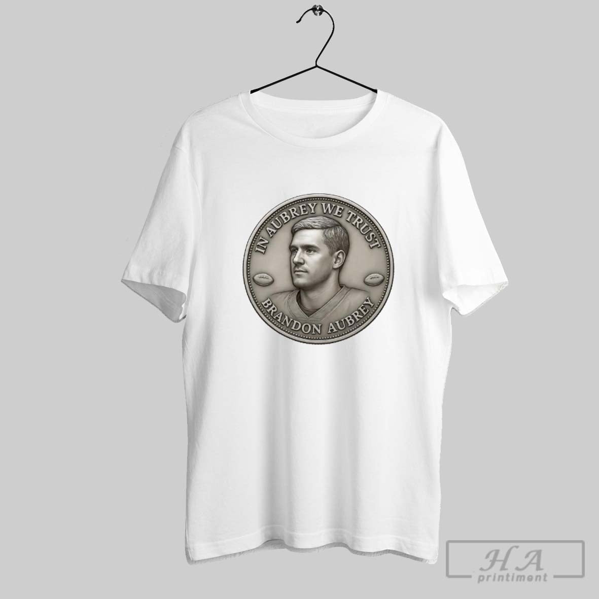 Brandon Aubrey Dallas Cowboys Aubrey We Trust Shirt Authentic