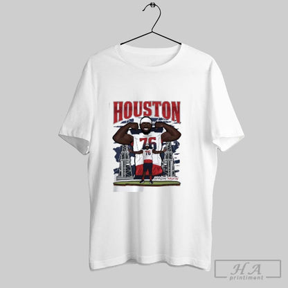 Brandon Haskin Houston Roughnecks Long Sleeve Authentic Look