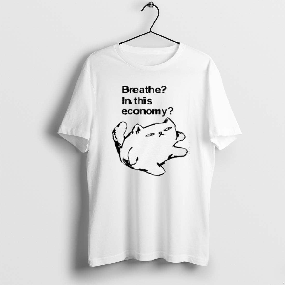 Breathe Cat This Economy Tee Retro Outfit