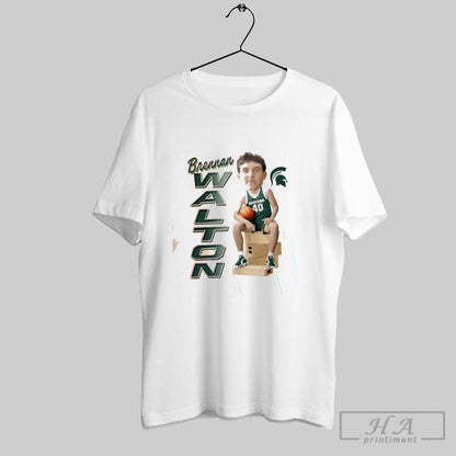 Brennan Walton Michigan State Spartans Ncaa Caricature Tank Top
