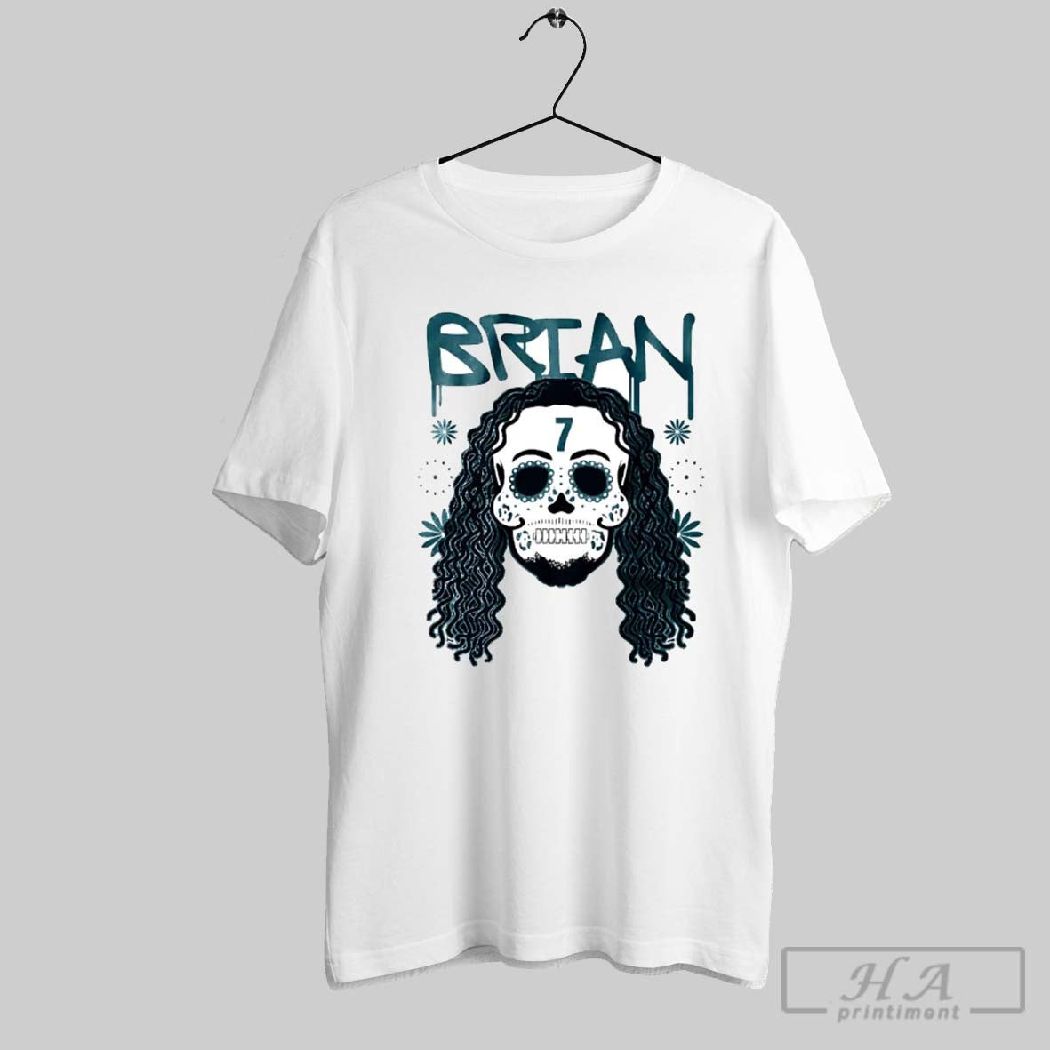 Brian Thomas Jr Sugar Skull Remix Long Sleeve Premium Design
