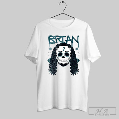 Brian Thomas Jr Sugar Skull Remix Long Sleeve Premium Design