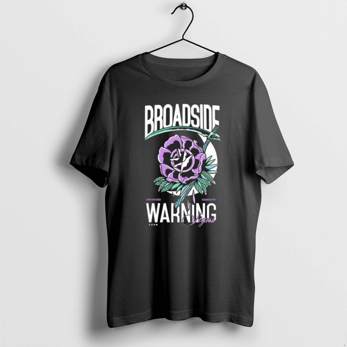 Broadside Warning Signs Flower Long Sleeve Authentic Collection