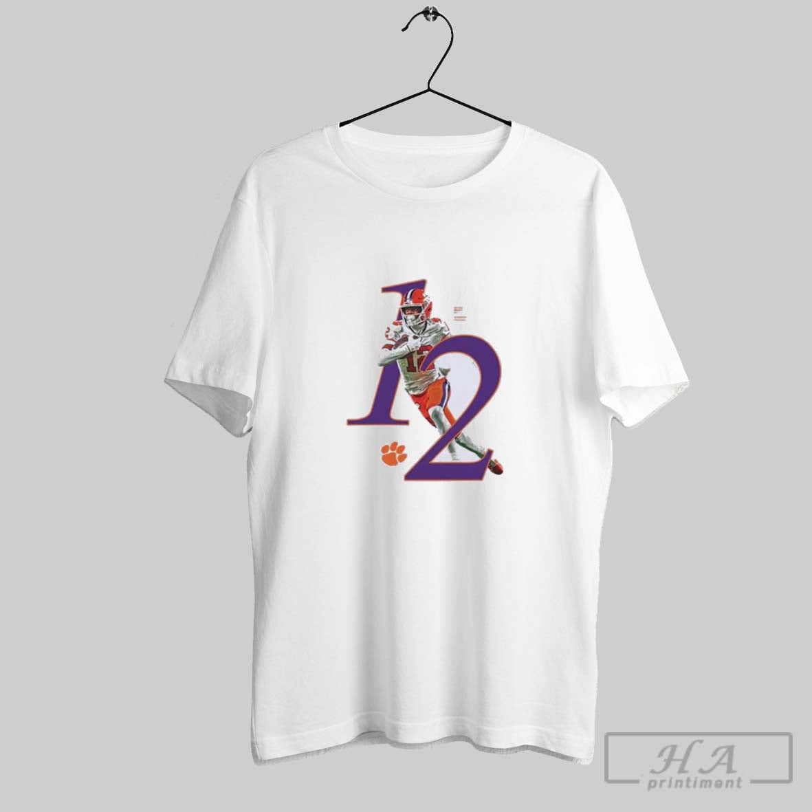 Bryant Wesco Clemson Tigers 12 Series Nil Tee Elegant Merch