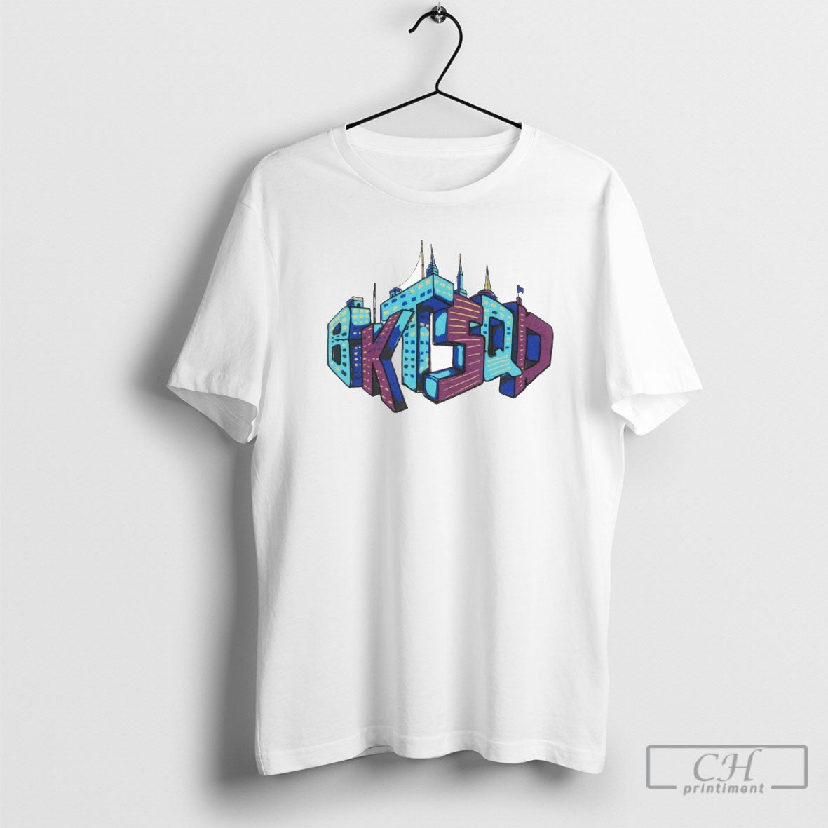 Bucketsquad Skyline Shirts Tank Top Vintage Look
