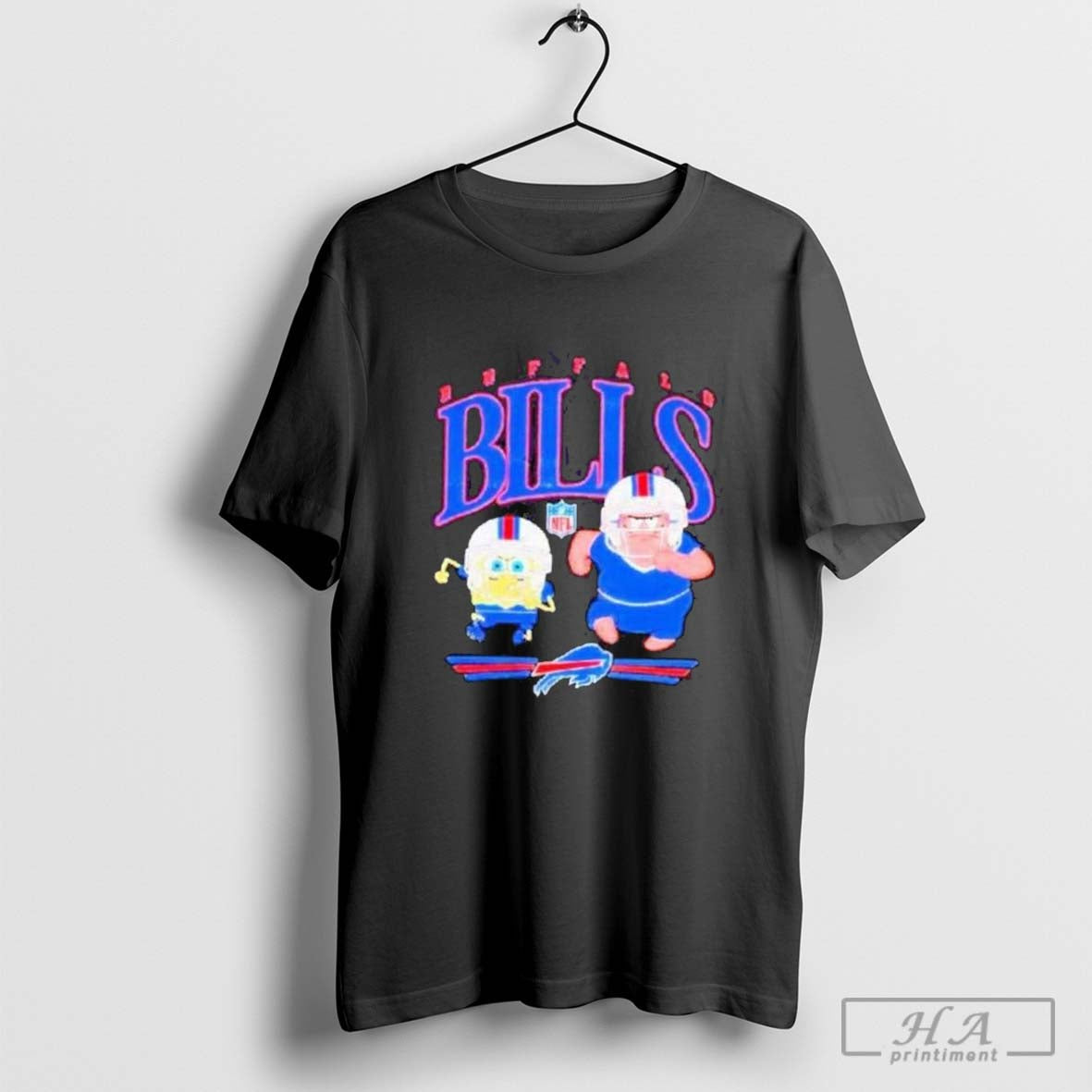 Buffalo Bills Spongebob And Patrick Rush Sweatshirt Stylish Outfit