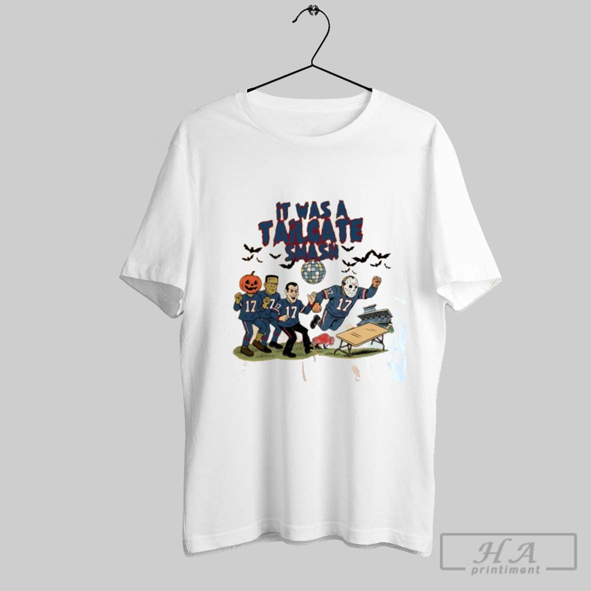 Buffalo Bills It Was Tailgate Smash Halloween Game Day Tank Top