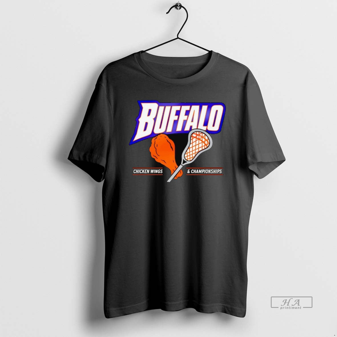 Buffalo Chicken Wings And Championships TShirt Modern Style