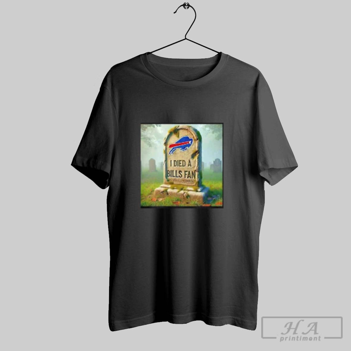 Buffalo Grave I Died Bills Tee Exclusive Style