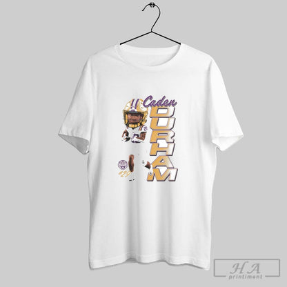 Caden Durham Big Head Caricature Lsu Tigers Tank Top Exclusive Apparel