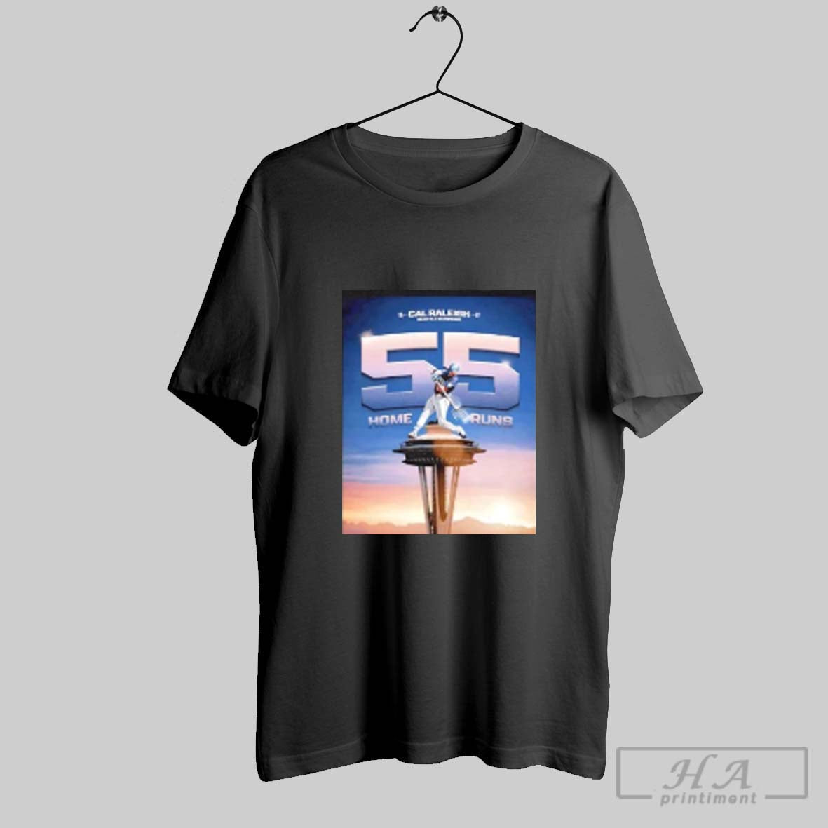 Cal Raleigh 55 Home Runs Seattle Mariners Long Sleeve Unique Design
