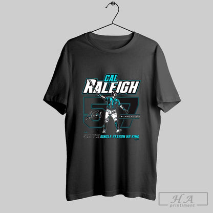 Cal Raleigh 57 Catching History Seattle Home Run Record Single Season