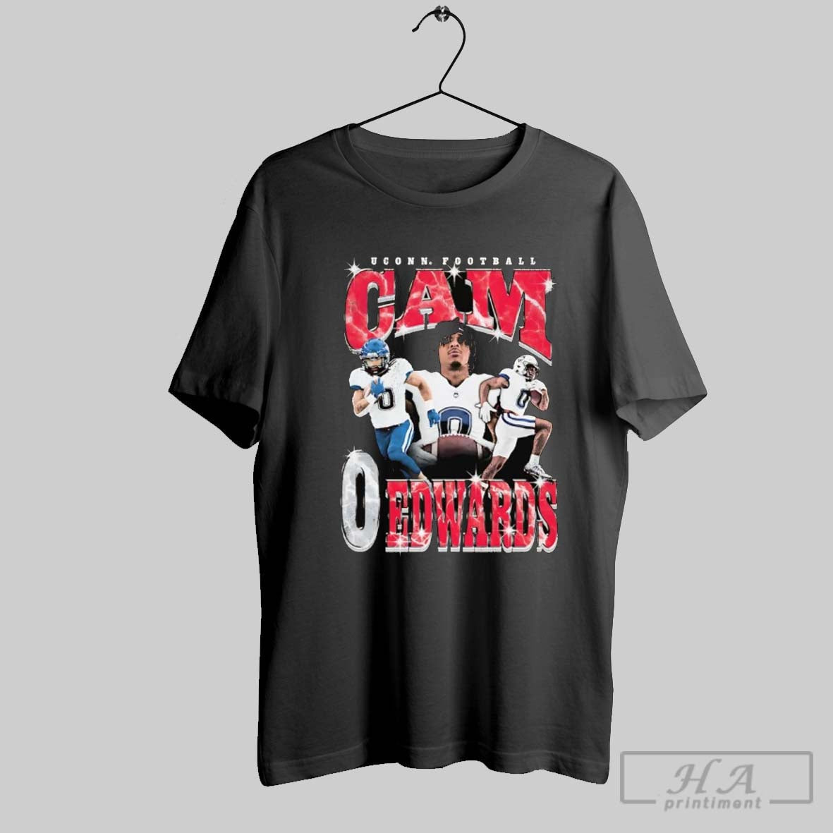 Cam Edwards Triple Player Uconn Football Long Sleeve Trendy Merch