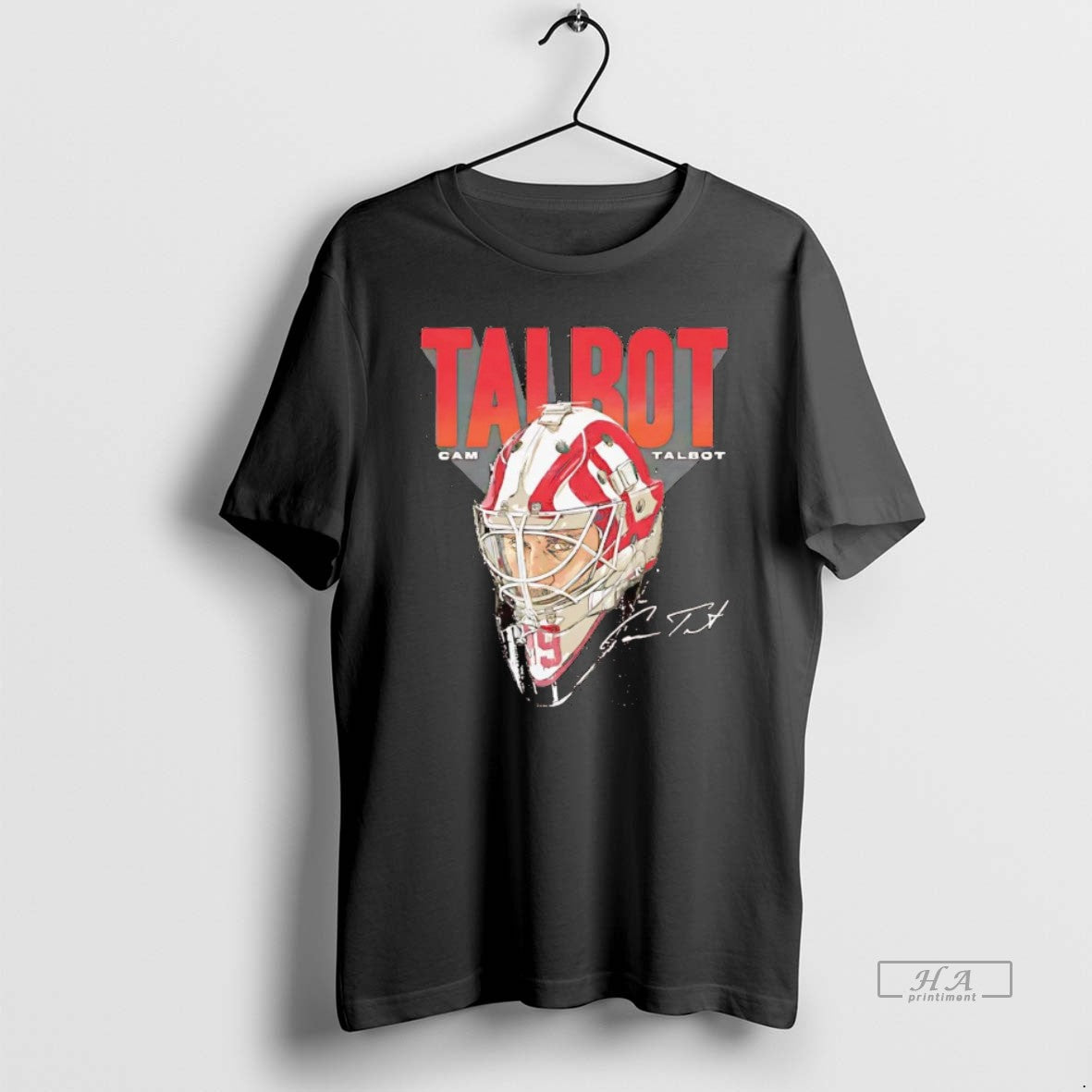 Cam Talbot Goalie Mask Detroit Red Wings Long Sleeve Classic Gift