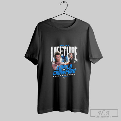 Canelo Vs Crawford Once Lifetime Las Vegas Twenty Twenty Five Hoodie