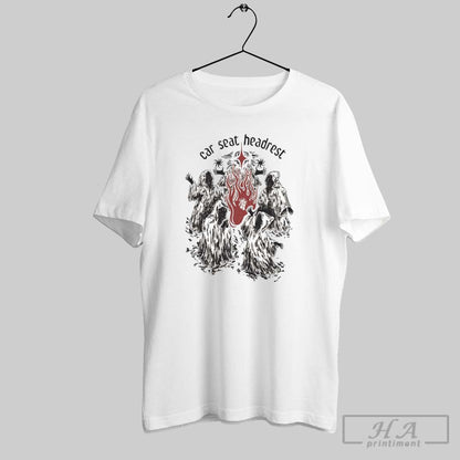 Car Seat Headrest Cult Ghost Flame Sweatshirt Retro Gift
