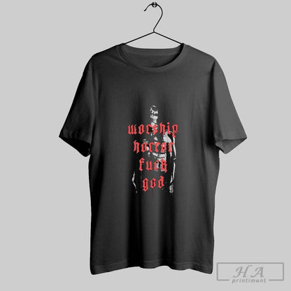 Carach Angren Worship Horror Fuck God Tank Top Authentic Fashion