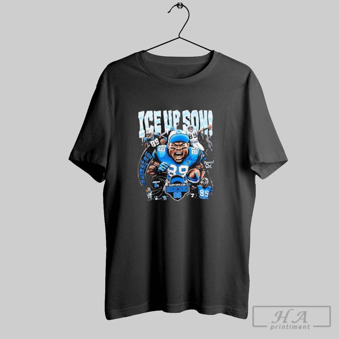 Carolina Panthers Ice Up Son Long Sleeve Classic Design