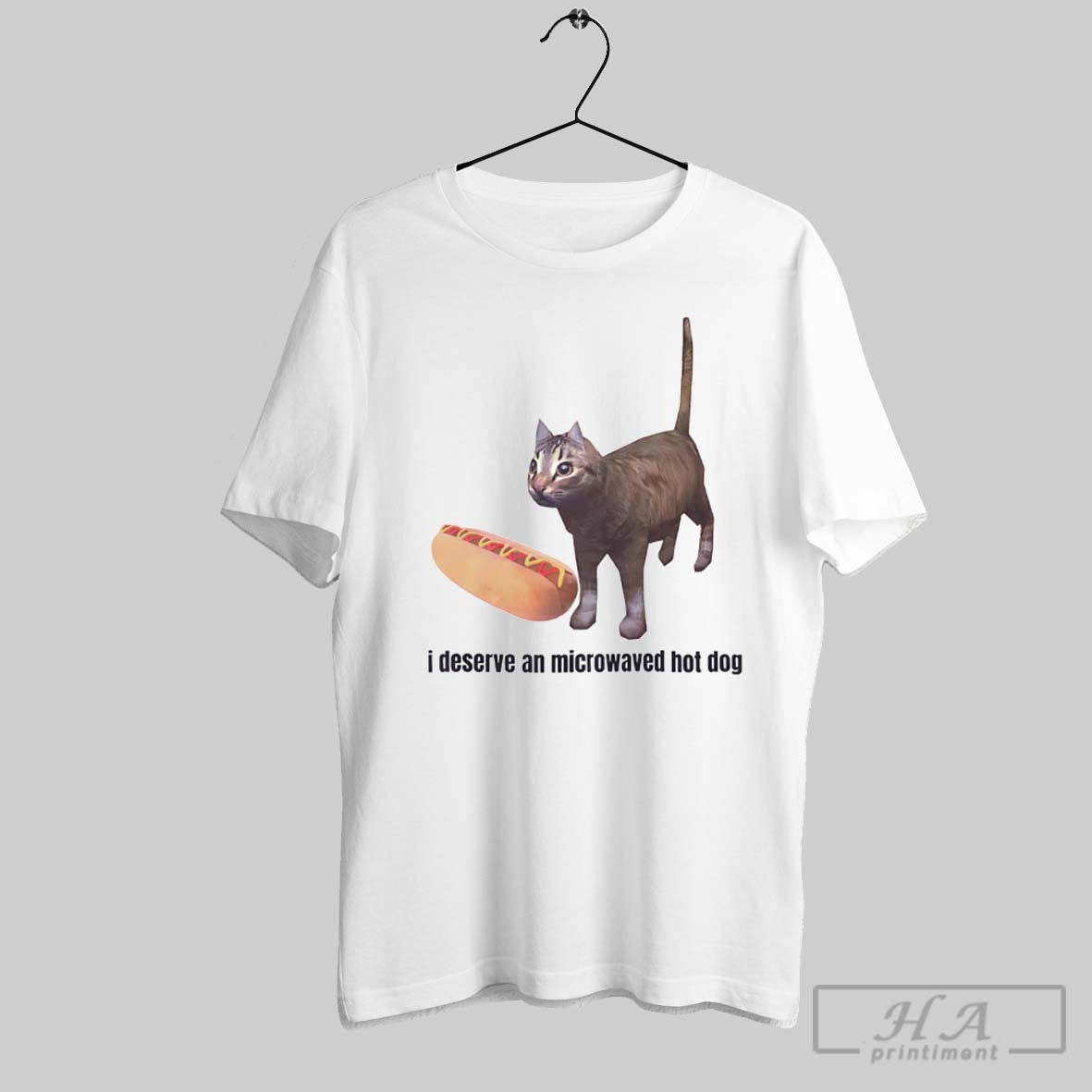 Cat I Deserve Microwaved Hot Dog Shirt Exclusive Design