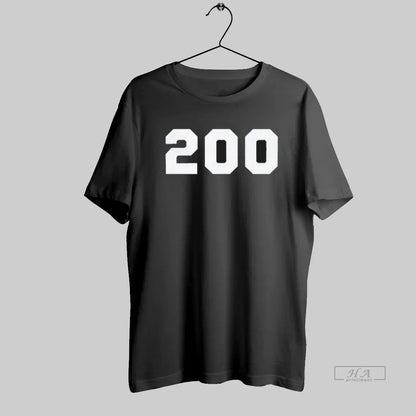 Chad Powers Glen Powell 200 Number Hoodie Designer Outfit