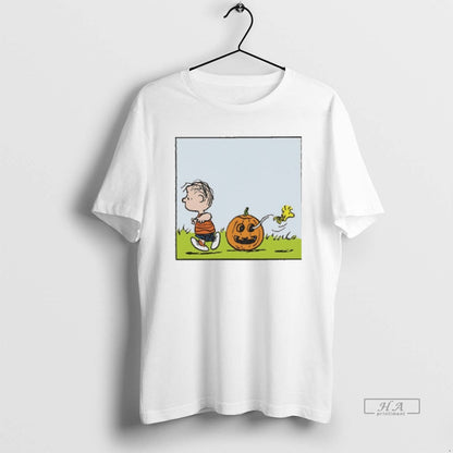 Charlie Brown And Woodstock Pumpkin Happy Halloween Hoodie Exclusive