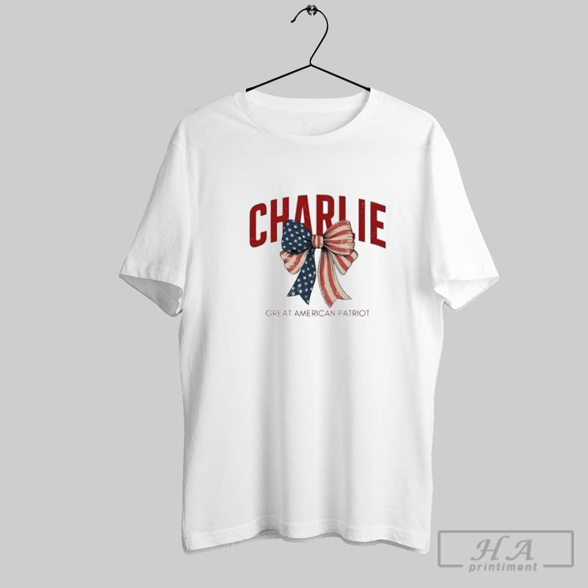 Charlie Great American Patriot Tee Vintage Apparel