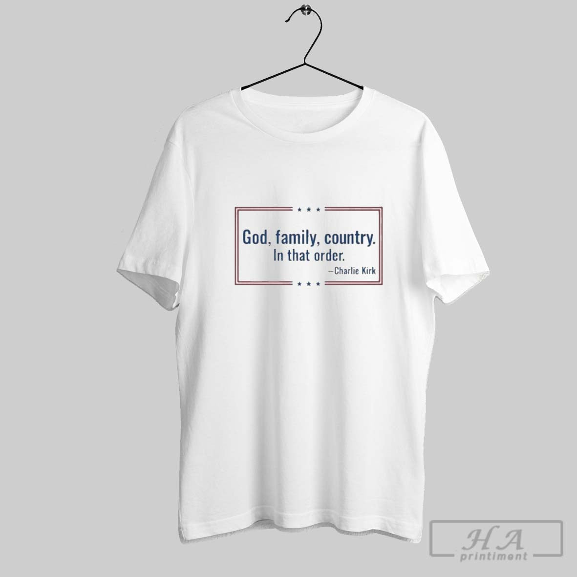 Charlie Kirk God Family Country That Order Sweatshirt Premium Fashion