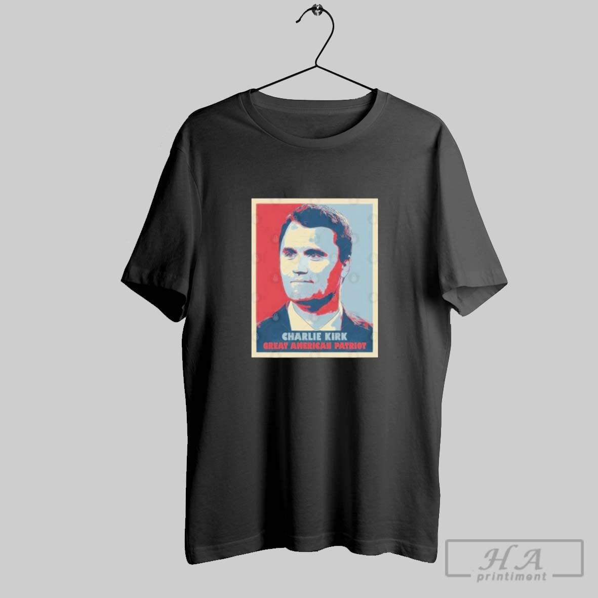 Charlie Kirk Great American Patriotic Hope Long Sleeve Retro Apparel
