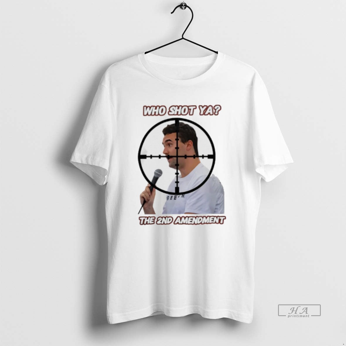Charlie Kirk Who Shot Ya 2Nd Amendment Hoodie Vintage Design