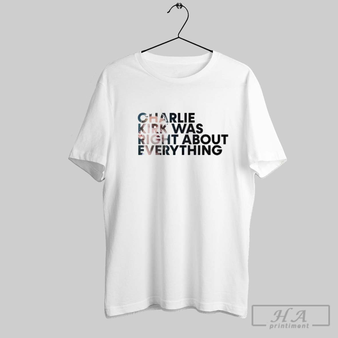 Charlie Kirk Was Right About Everything Ladies Shirt Trendy Look