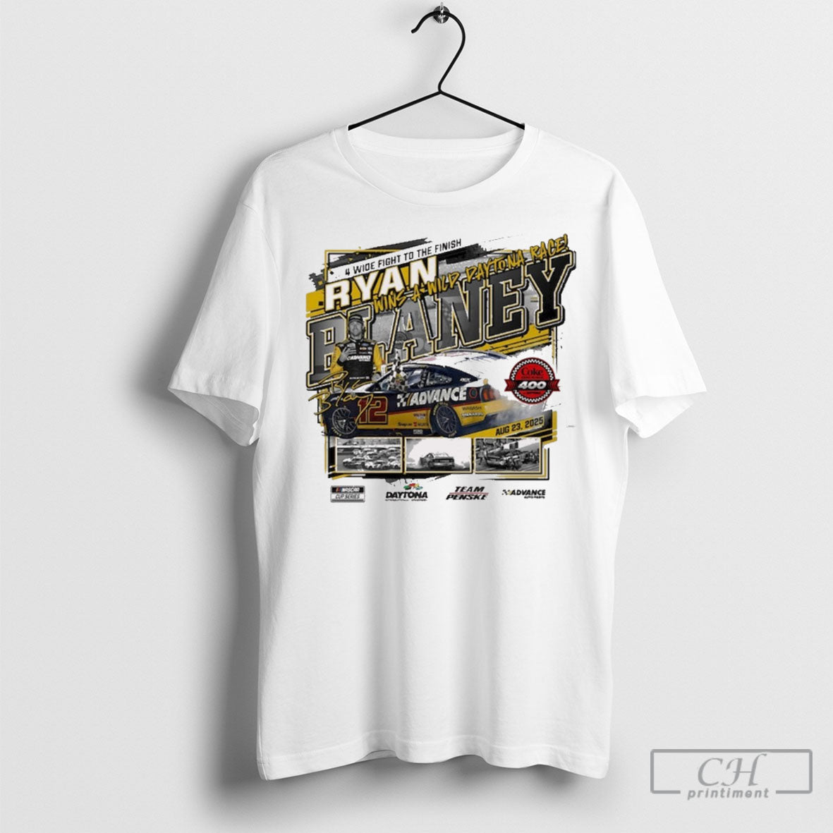 Checkered Flag Sports Ryan Blaney 2025 Coke Zero Sugar 400 Race