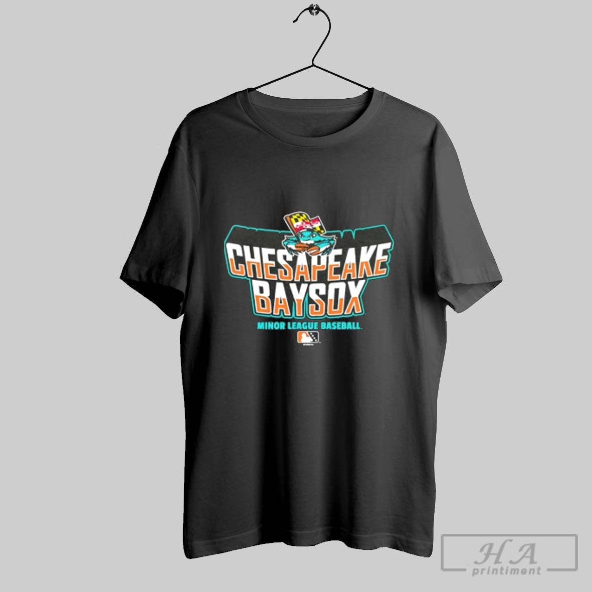 Chesapeake Baysox Minor League Baseball Logo Tank Top Elegant Art