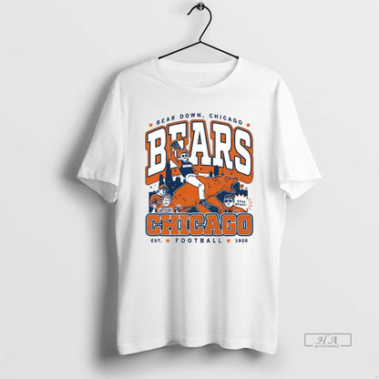 Chicago Bears Bear Down Est 1920 Sweatshirt Trendy Art