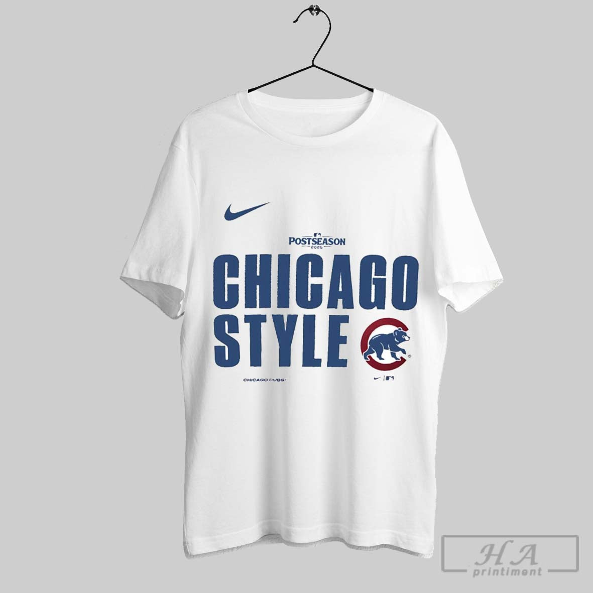 Chicago Cubs 2025 Mlb Postseason Chicago Tank Top Retro Design