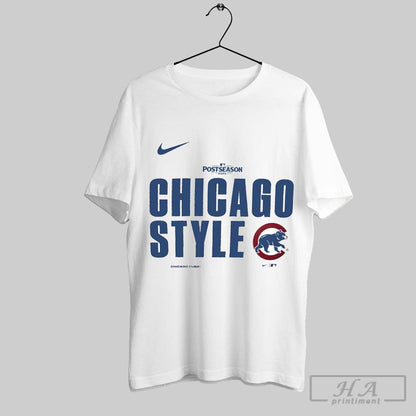 Chicago Cubs 2025 Mlb Postseason Chicago Tank Top Retro Design
