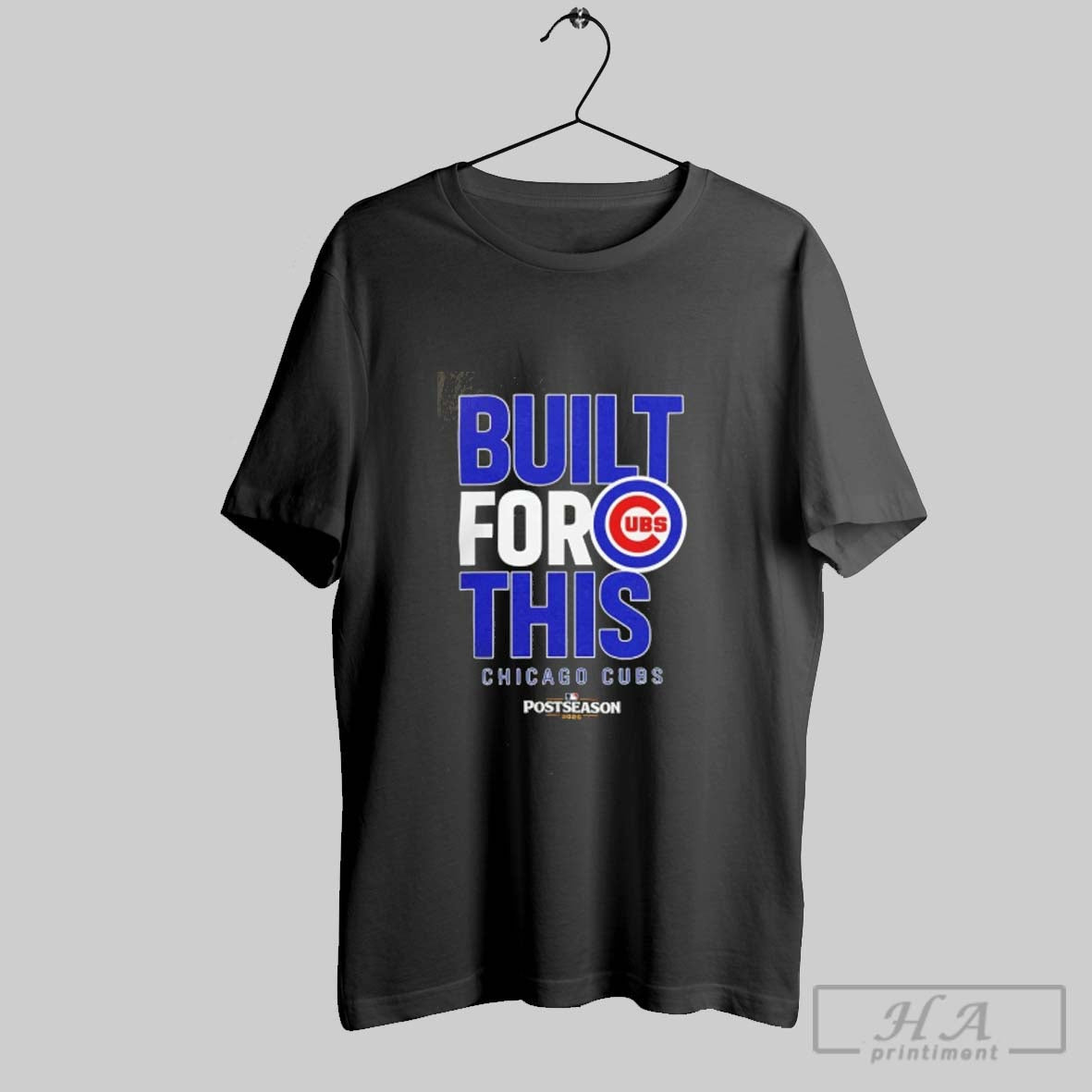 Chicago Cubs Built This October 2025 Postseason Tee Modern Merch