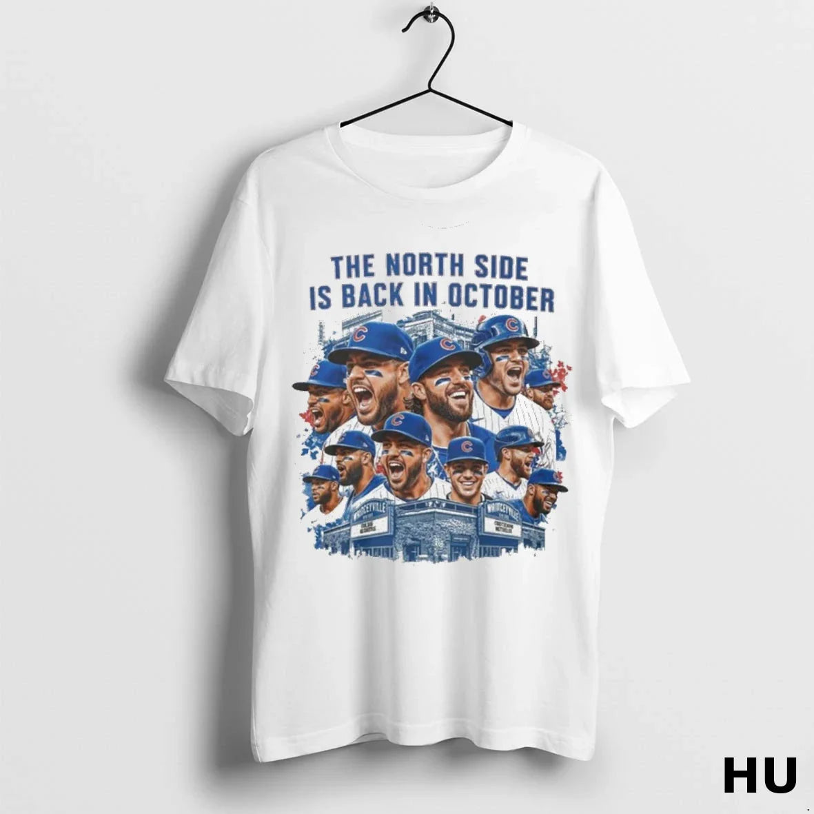 Chicago Cubs Mlb North Is Back October Players Gear TShirt Premium