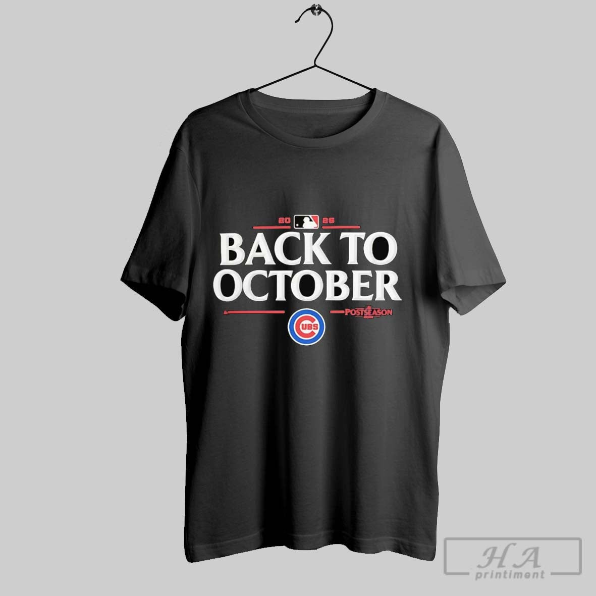 Chicago Cubs Back To October 2025 Mlb Postseason Sweatshirt Unique