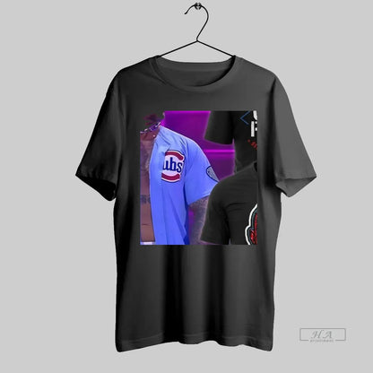 Chicago Cubs X Cm Punk Best World Two Sided Mockup Two Side Tee