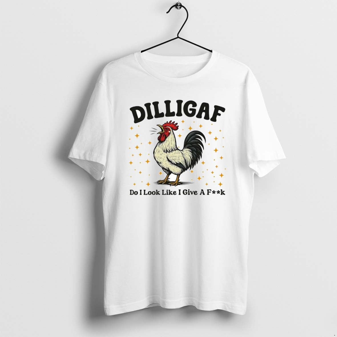 Chicken Dilligaf Do I Like I Give Fuck Shirt Vintage Apparel
