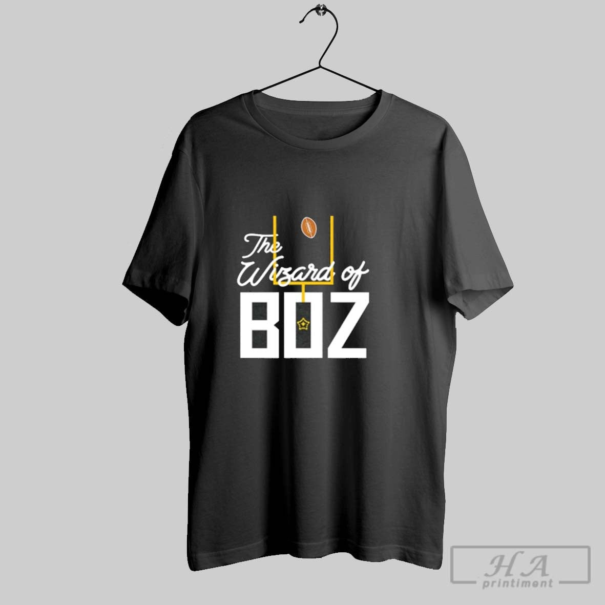 Chris Boswell Pittsburgh Steelers Wizard Boz Tee Authentic Apparel