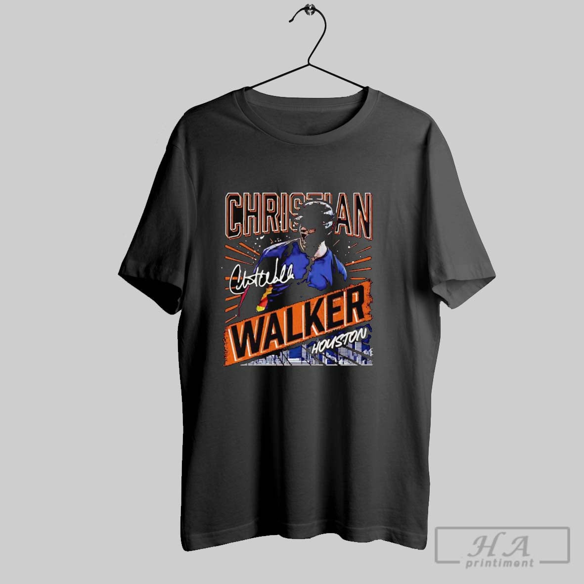 Christian Walker Screaming Signature Houston Astros Hoodie Stylish