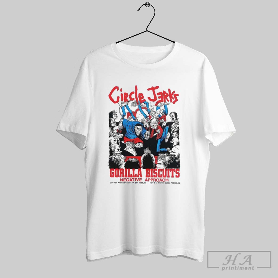 Circle Jerks X Gorilla Biscuits San Diego California And Phoenix