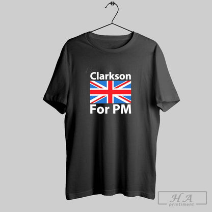 Clarkson Pm Flag United Kingdom Long Sleeve Vintage Collection