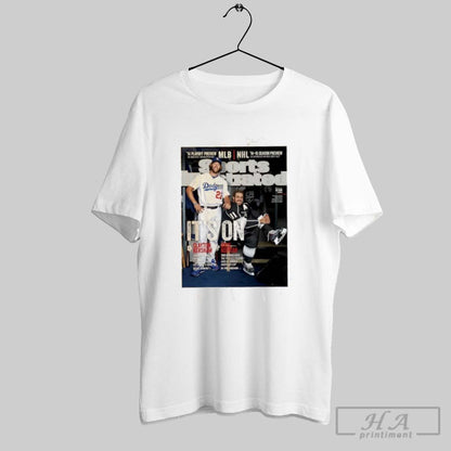 Clayton Kershaw And Anze Kopitar Its Sports Illustrated Long Sleeve