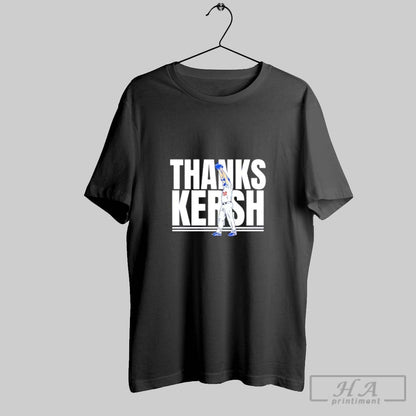 Clayton Kershaw Los Angeles Dodgers Thanks Kersh TShirt Exclusive