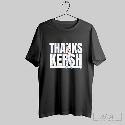 Clayton Kershaw Thanks Kersh TShirt Stylish Art