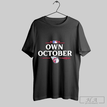 Cleveland Guardians 2025 Mlb Postseason Own October Long Sleeve