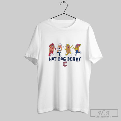 Cleveland Guardians Hot Dog Derby TShirt Designer Design