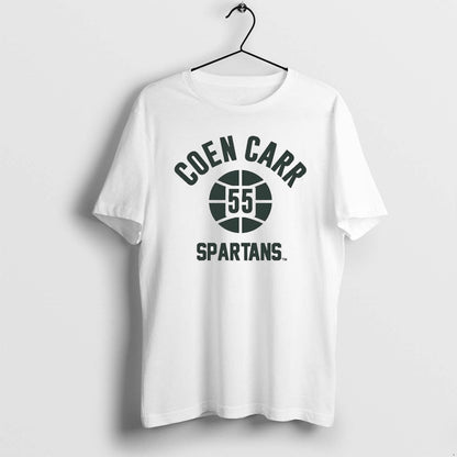 Coen Carr Hoops 55 Michigan State Spartans Hoodie Vintage Style